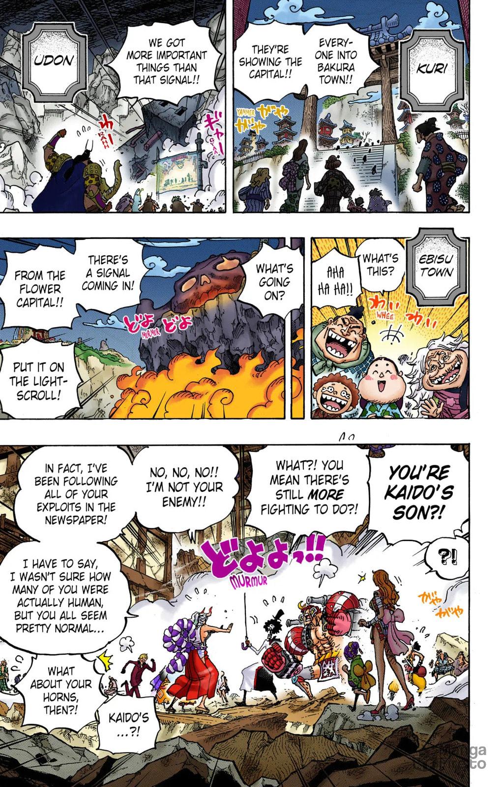 One Piece Digital Colored Chapter 1051 image 05